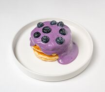 Черничные панкейки