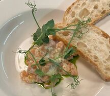 Тартар из лосося