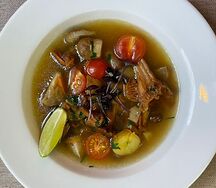 Суп из лесных грибов