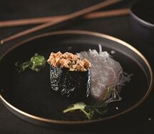 Фуд Унаги спайси гункан