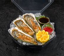 Устрица Императорская с сальсой (3 шт)