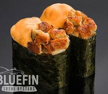 Гункан спайси угорь копченый (1 шт)