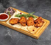 Шашлык из филе бедра курицы