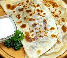 Кутаб с мясом