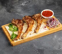 Шашлык из бараньих семечек