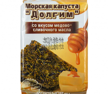 Морская капуста со вкусом медово-сливочного масла Долгим