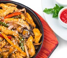 Фахитос с курицей