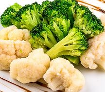 Брокколи и цветная капуста
