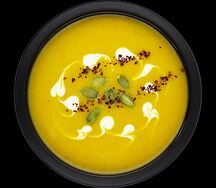 Тыквенный крем-суп на кокосовом молоке