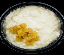 Каша овсяная с яблоком