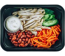 Салат Испанский с фасолью