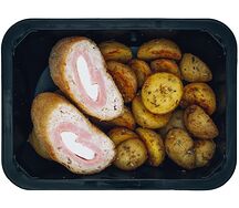 Кордон блю с мини-картофелем