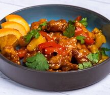 Цыпленок в апельсиновом соусе