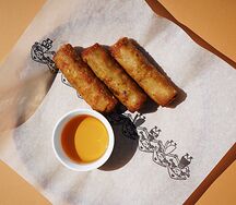 Нэм ран с курицей и креветками