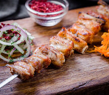 Шашлык из бараньих ребрышек