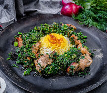 Плов Сабзи с бараниной