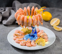 Креветки отварные