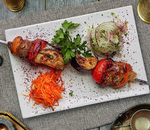 Шашлык Сахара из овощей от шеф-повара