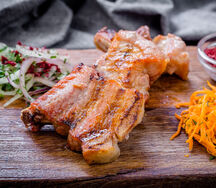 Шашлык из свиных ребрышек