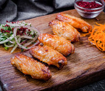 Шашлык из куриных крыльев