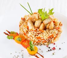 Плов с курицей