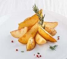 Запеченный картофель по-деревенски