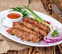 Люля-кебаб из телятины