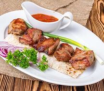 Шашлык из телятины