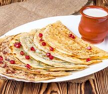 Кутаб с мясом