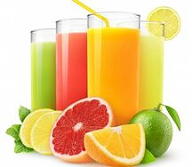 Свежевыжатый апельсиновый сок