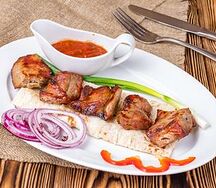 Шашлык из cвинoй мякоти