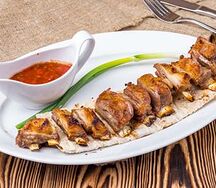 Шашлык из бараньих ребрышек