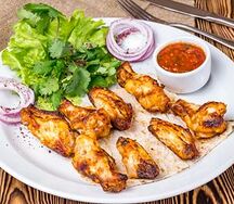 Шашлык из куриных крылышек