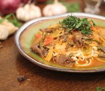 Уйгурский лагман