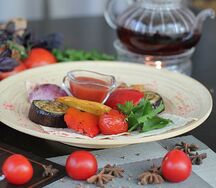 Овощи на мангале