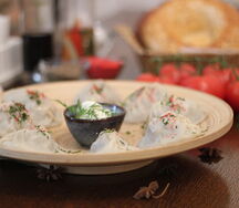 Манты с говядиной