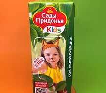 Сок Сады Придонья Kids яблоко-вишня