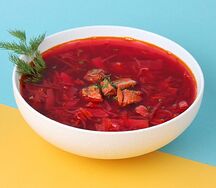 Борщ с говядиной