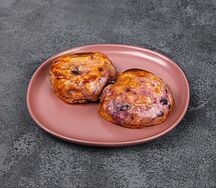 Сырники запеченные с черникой