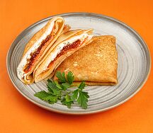 Блины с красной рыбой