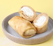 Блины с творогом