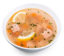 Уха из лосося