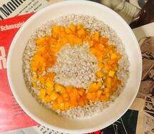 Каша гречневая на кокосовом молоке