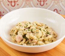 Паста с кроликом и пармезаном