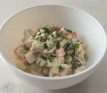 Столичный с курицей