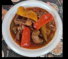 Мясо с овощами