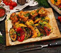 Садж Полло с курицей