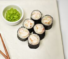 Маки ролл с креветкой