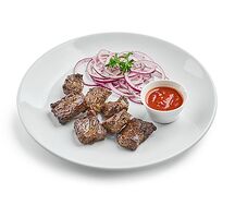 Шашлык из печени