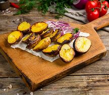 Картошка на мангале